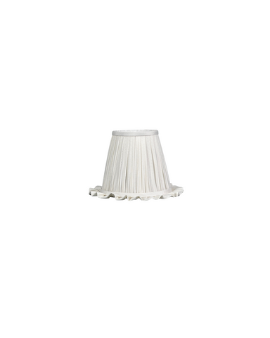 White Frilly shade