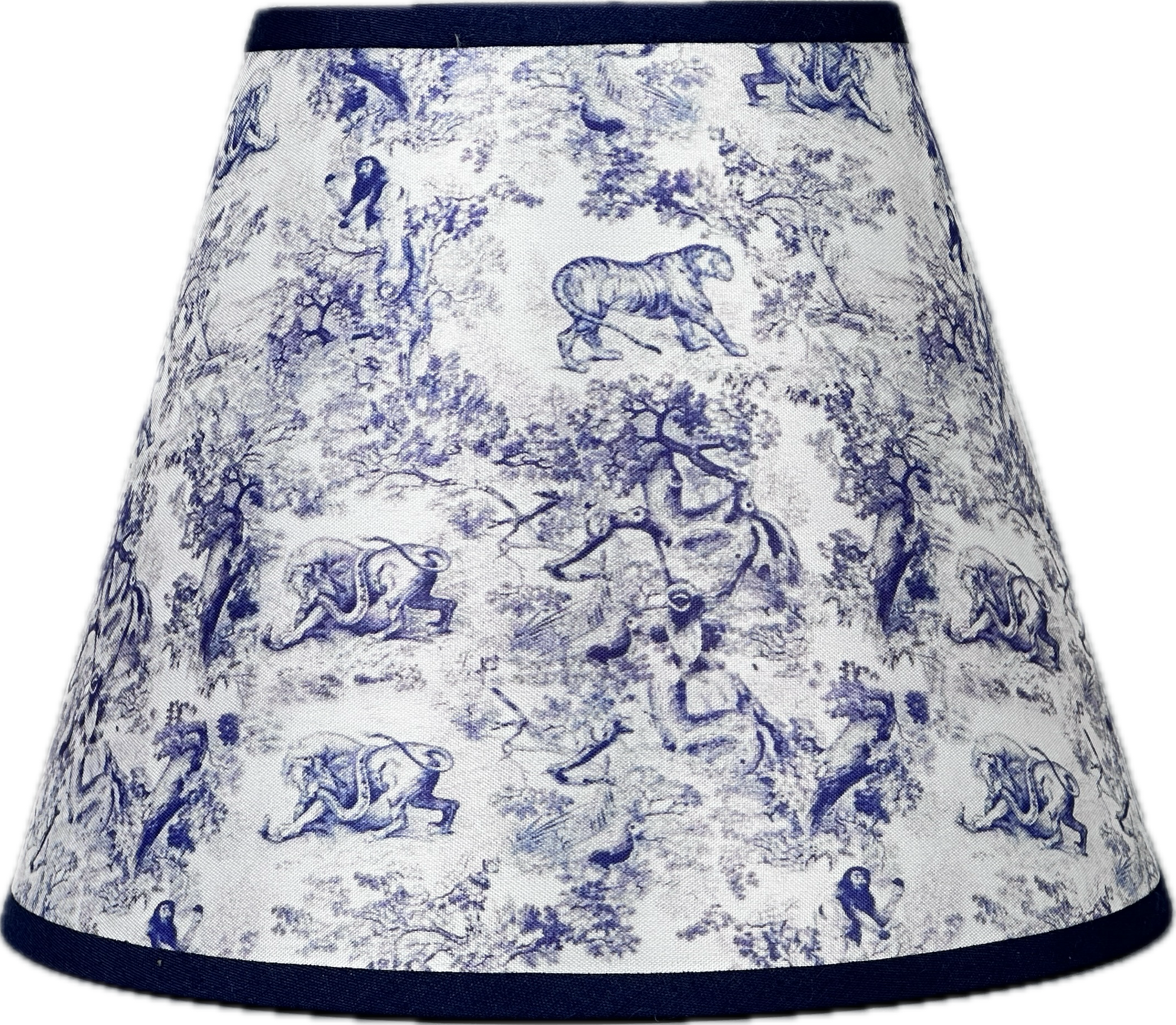 Styled interior with modern lamp and refined tabletop accessories.