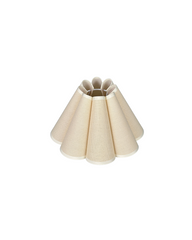 Beige Scalloped Shade