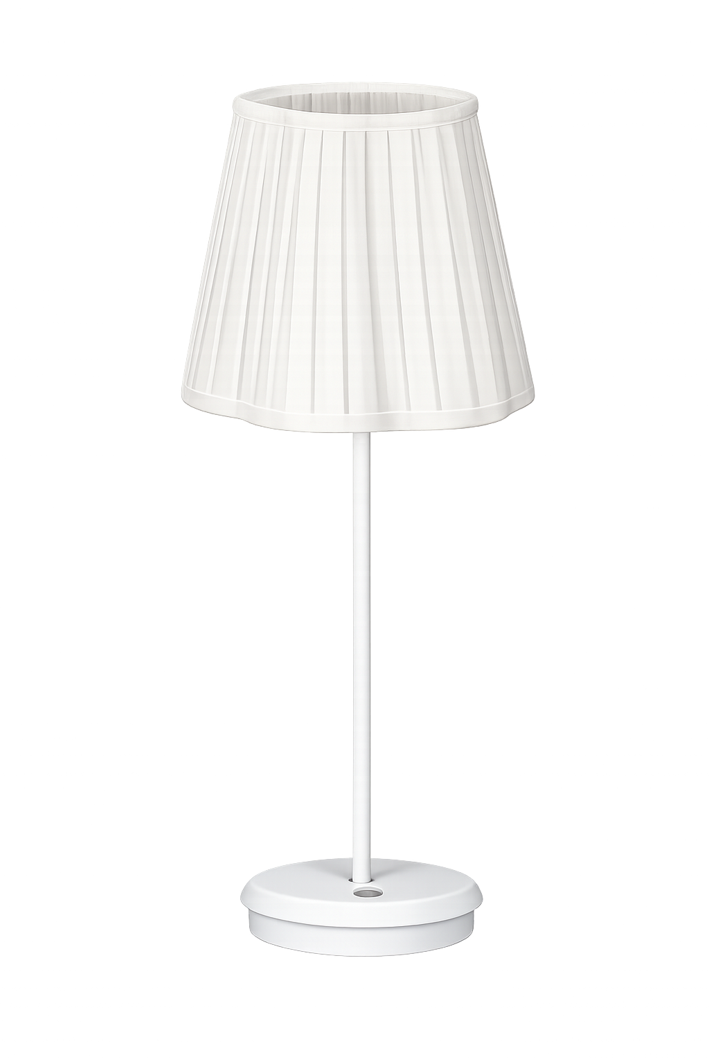 Maison Lamp Shade & White Base - USB Table Lamp
