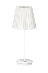 Maison Lamp Shade & White Base - USB Table Lamp