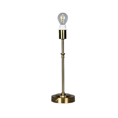 Tall  Porsha Gold Lamp Base